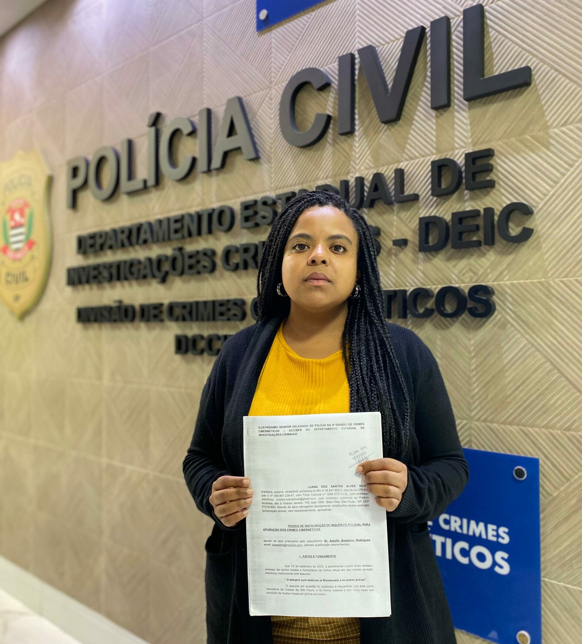 Bancada do PSOL se solidariza com a vereadora Luana Alves